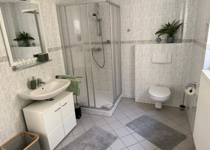 FeWo Wolfsbachtal Badezimmer